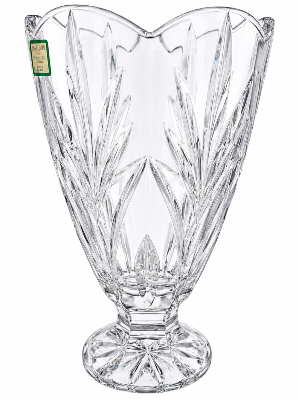 Waterford Marquis
Canterbury Footed Crystal
Vase 10" Tall Scalloped Rim